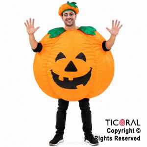 DISFRAZ INFLABLE CALABAZA ADULTO